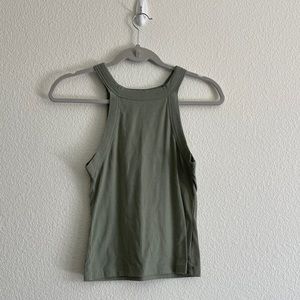 High neck sage tank